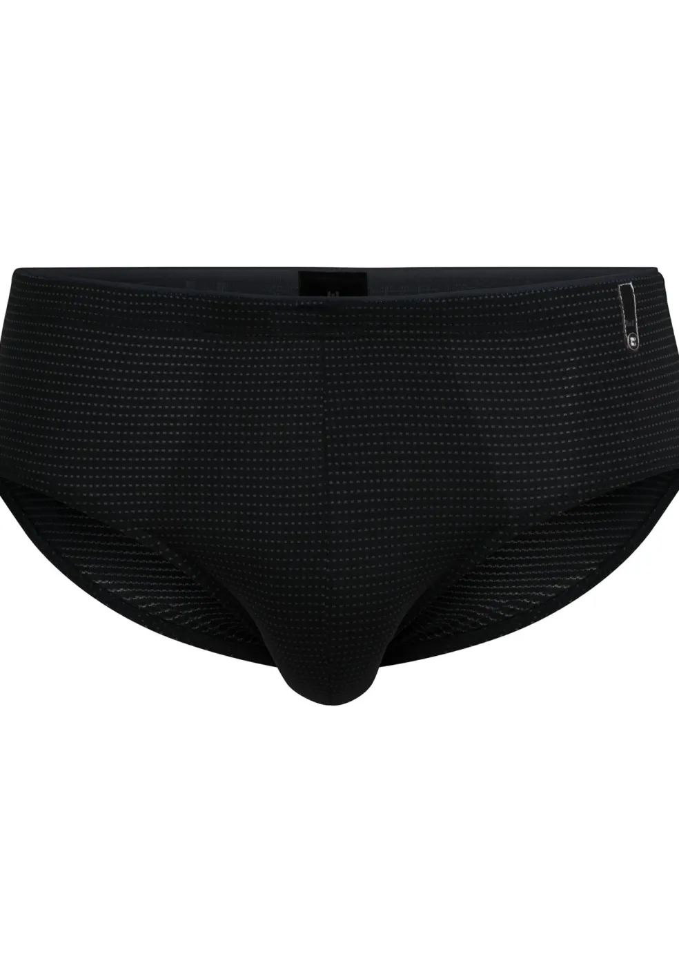 Gotzburg heren sport slip (1-pack), zwart geruit