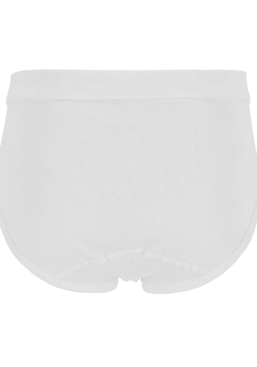 Gotzburg slips doppelripp (2-pack), heren slips met gulp, wit