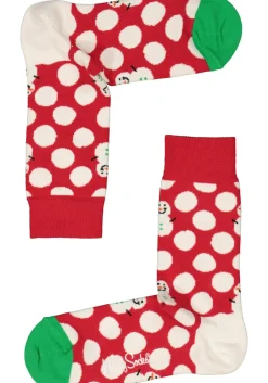 Happy Socks cadeauset, 3-pack Baby's eerste sneeuwpop (family pakket)