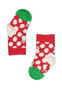 Happy Socks cadeauset, 3-pack Baby's eerste sneeuwpop (family pakket)