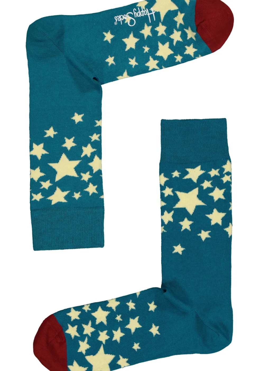 Happy Socks cadeauset, 3-pack Baby's eerste sterren (family pakket)