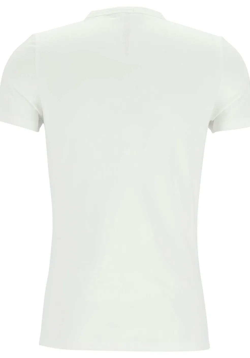 HOM Classic tee-shirt v neck (1-pack), heren T-shirt V-hals, wit