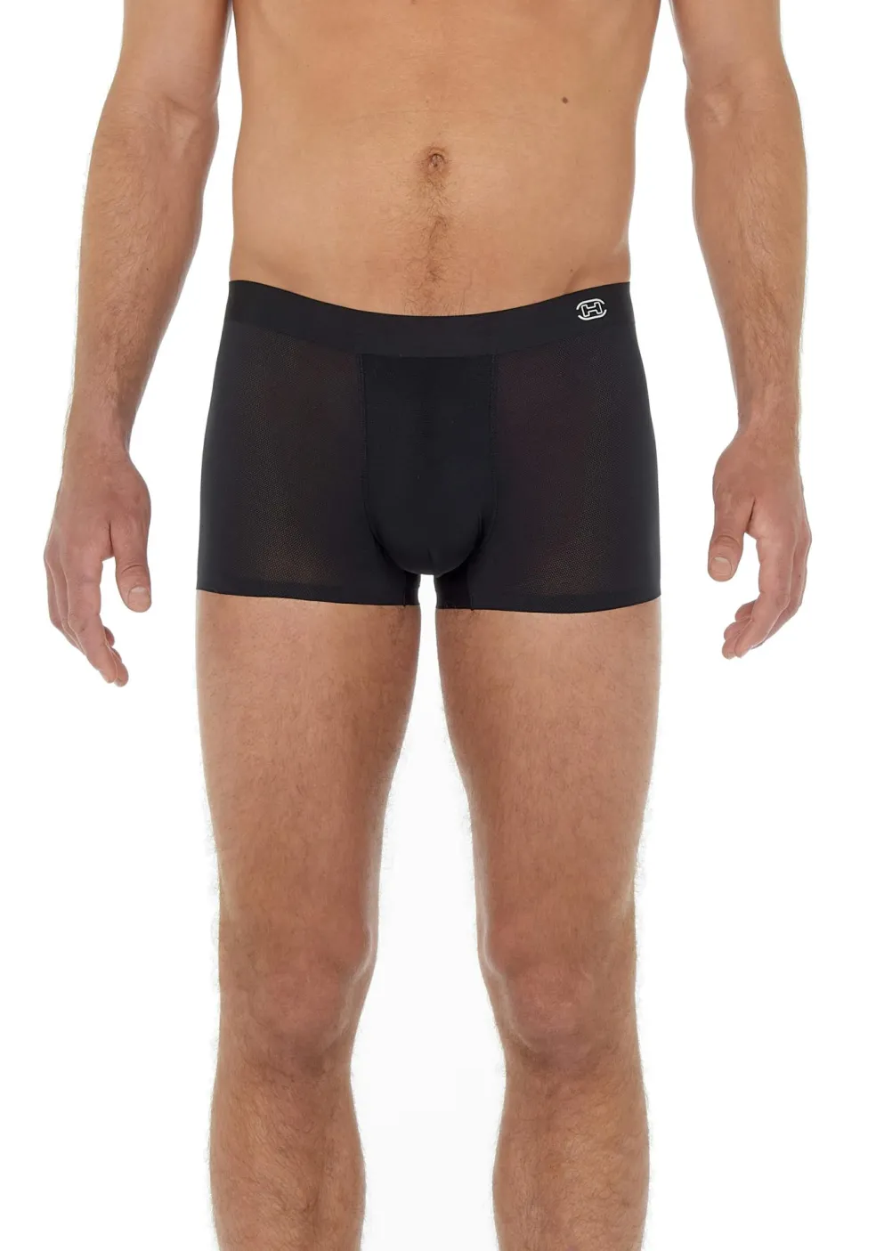 HOM H-fresh comfort boxer briefs (1-pack), heren boxer, zwart
