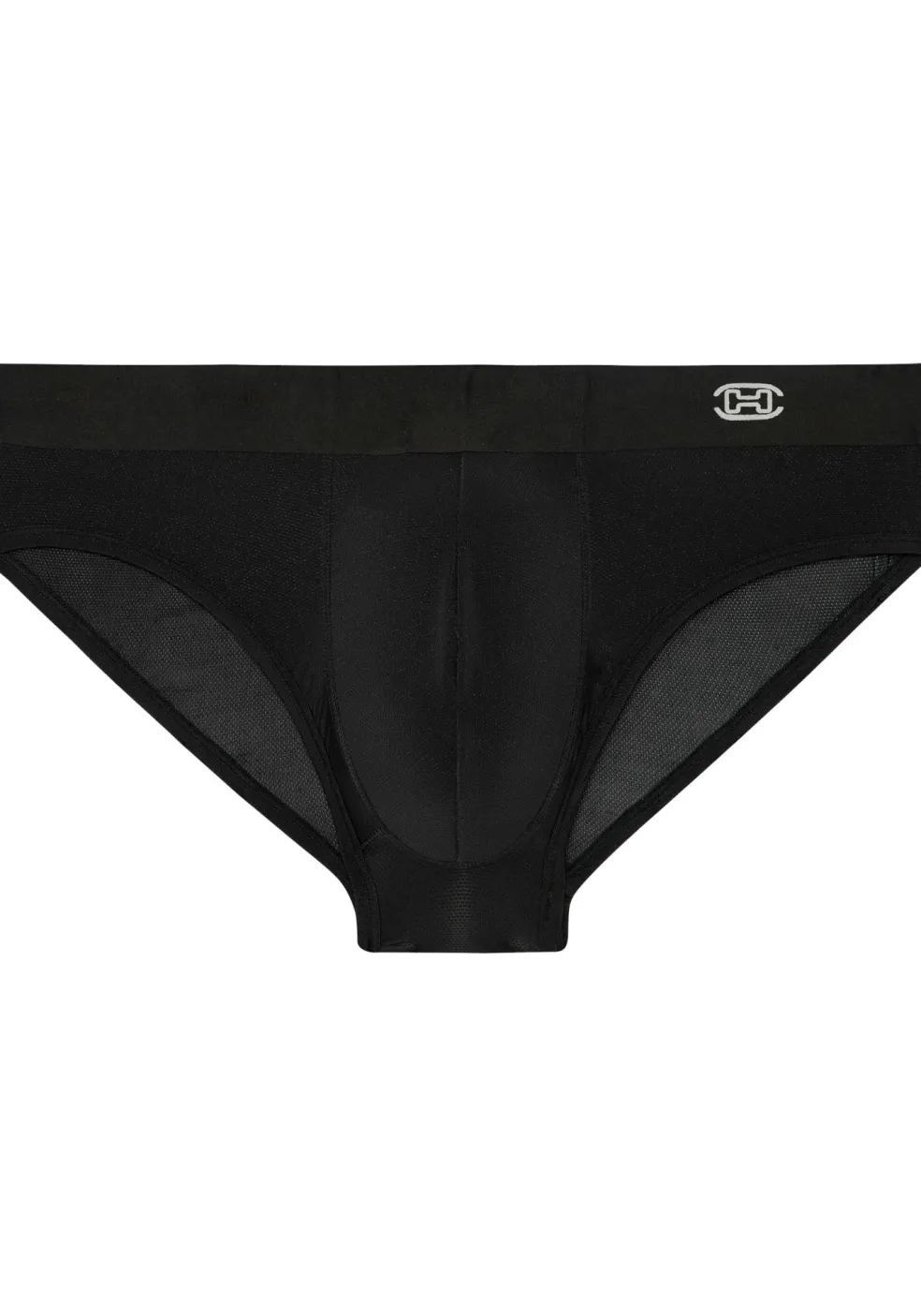 HOM H-fresh comfort mini briefs (1-pack), heren slip, zwart