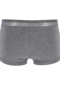 HOM HO1 boxer briefs (1-pack), heren boxer kort met horizontale gulp, antraciet