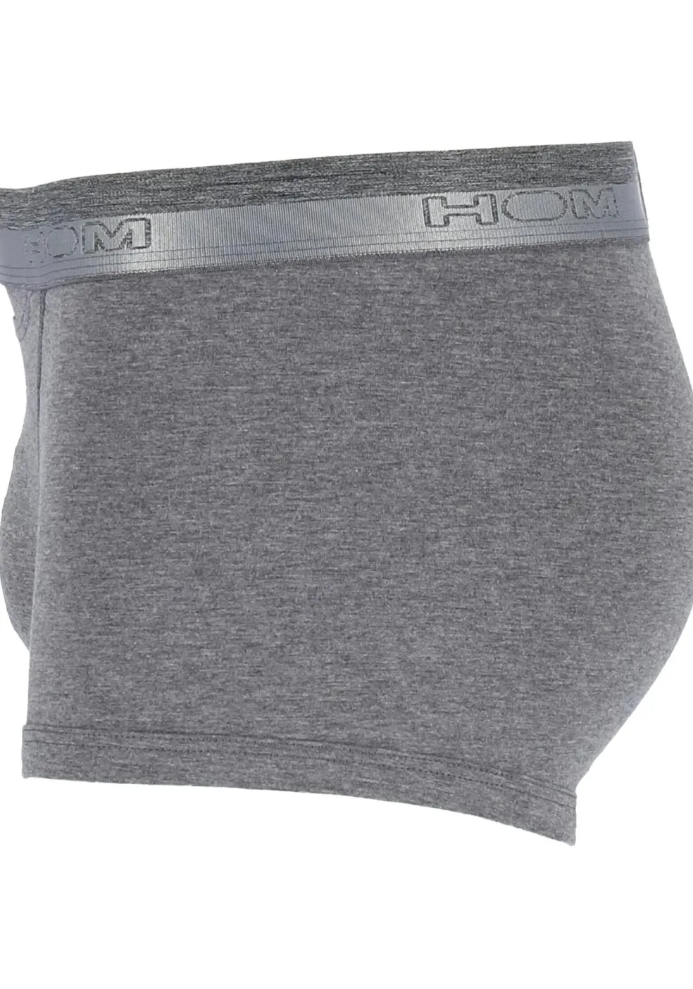 HOM HO1 boxer briefs (1-pack), heren boxer kort met horizontale gulp, antraciet