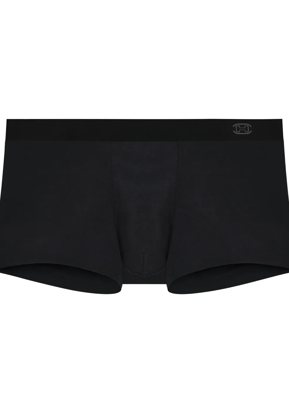 HOM Modal clean cut comfort boxer briefs (1-pack), heren boxer, zwart