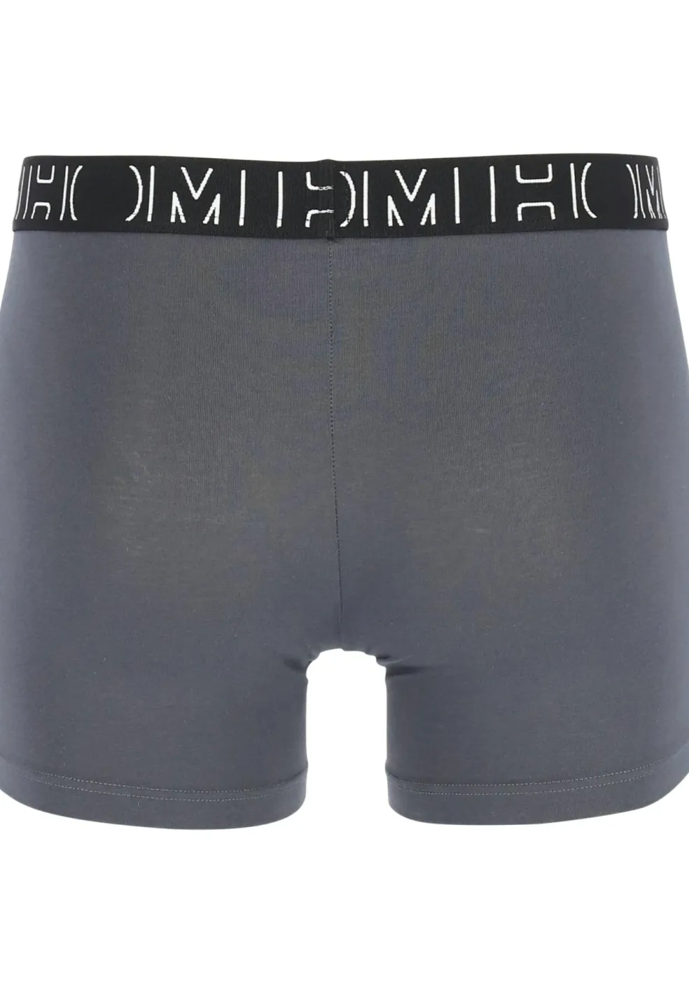 HOM Patrick #2 long boxer briefs (3-pack), heren boxers normale lengte, zwart, grijs, grijs
