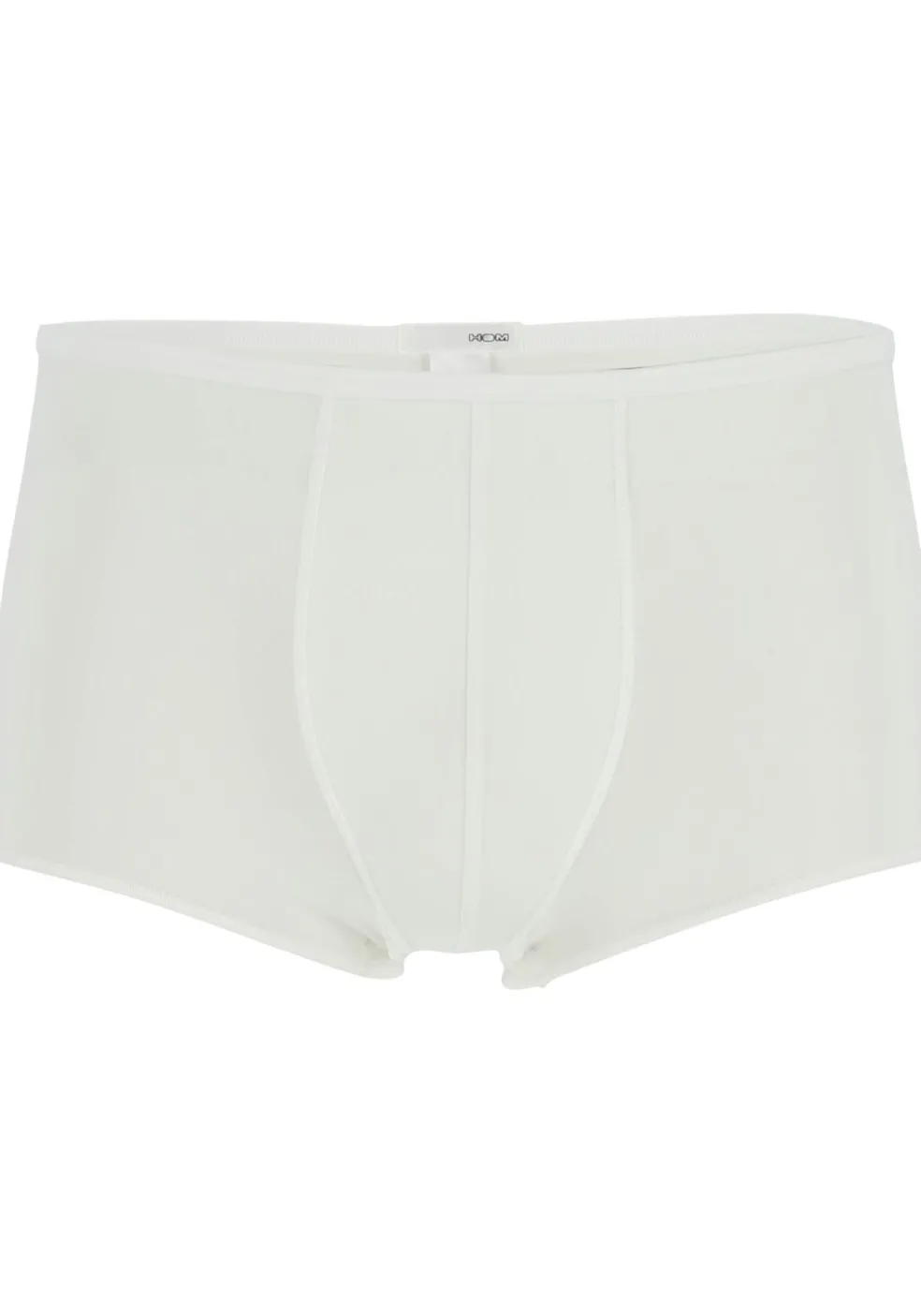HOM Plumes trunk (1-pack), heren boxer microfiber kort, wit