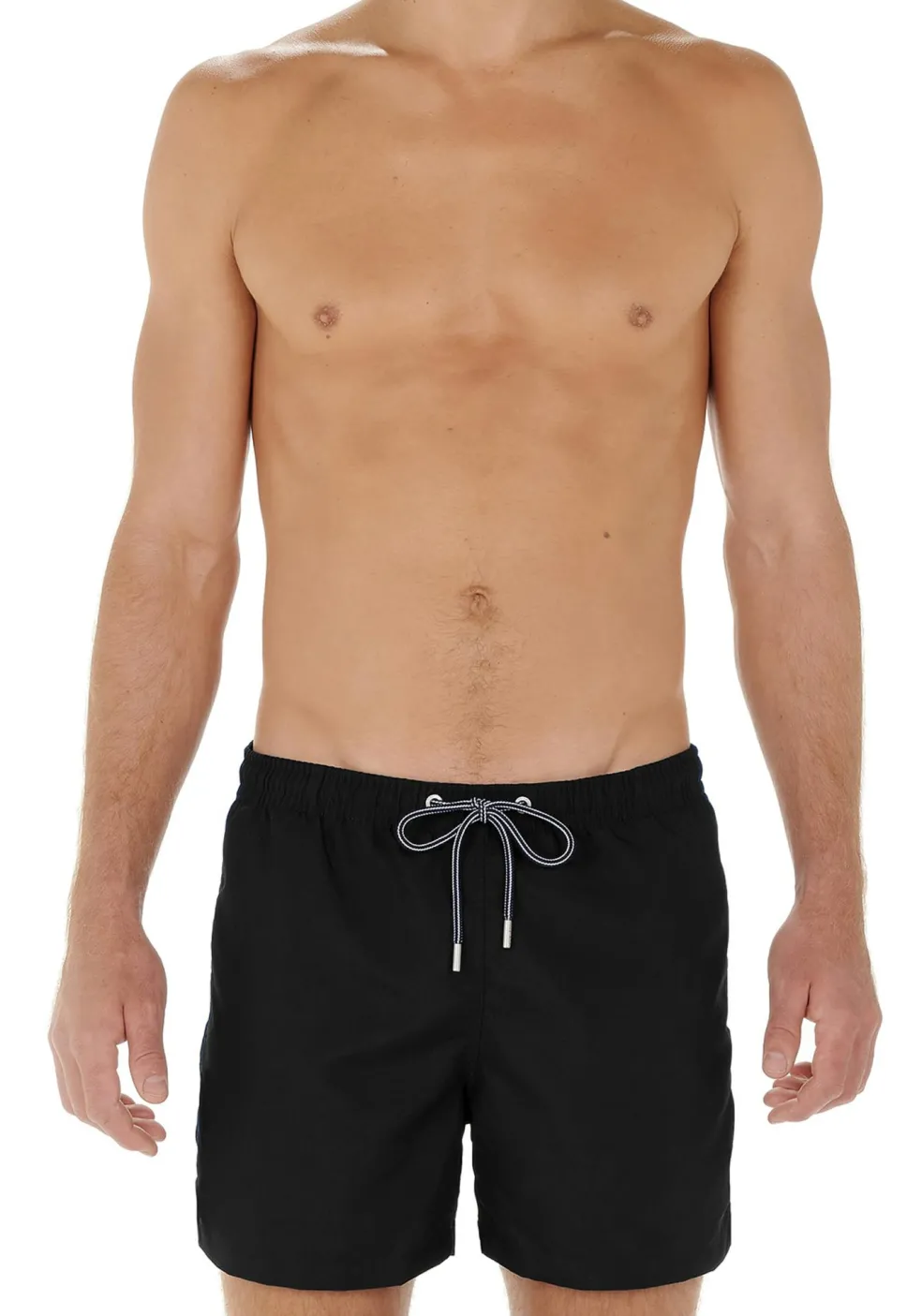 HOM Sea life beach boxer, heren zwemshort, zwart