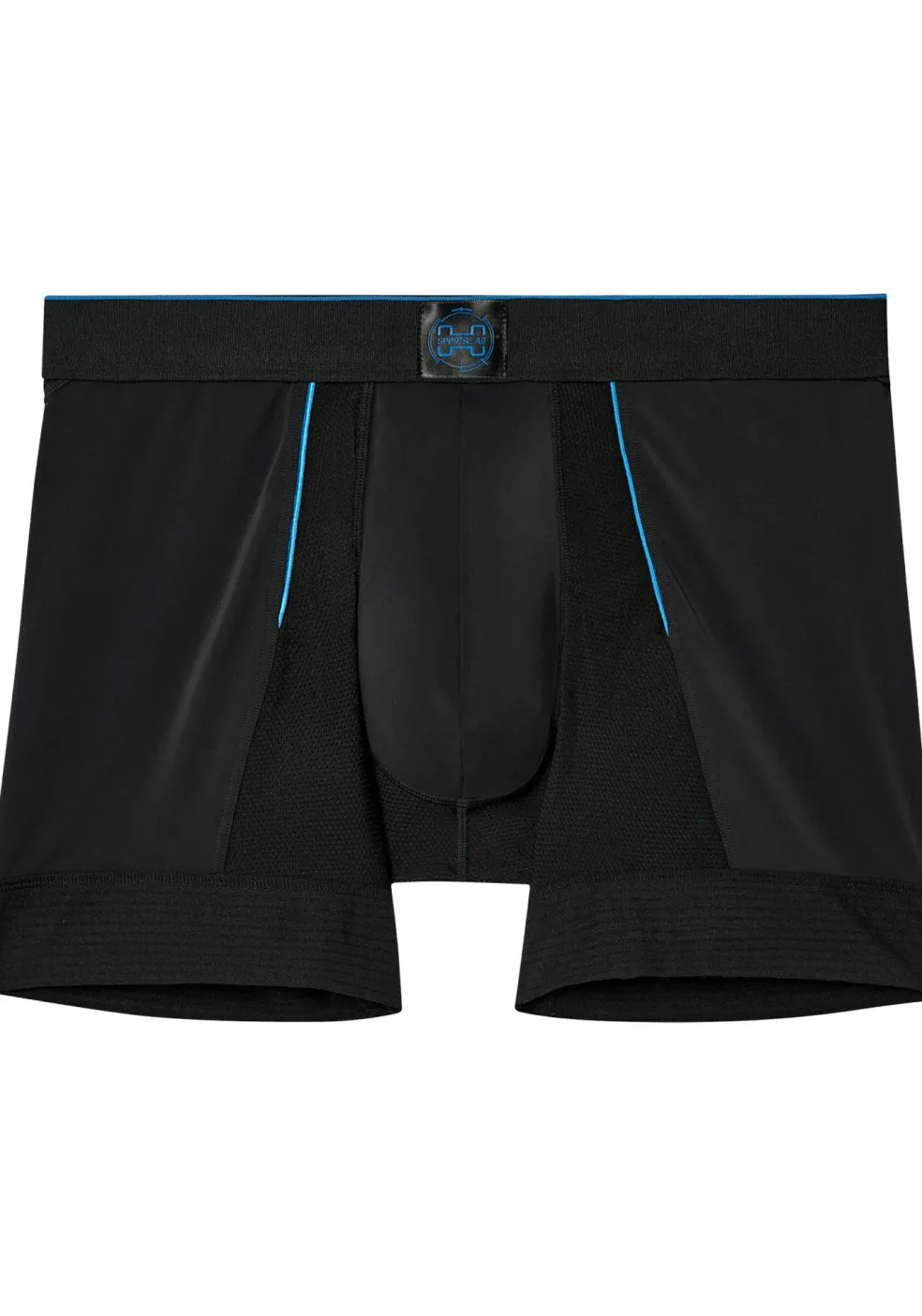 HOM Sports lab boxer briefs (1-pack), heren boxer, zwart