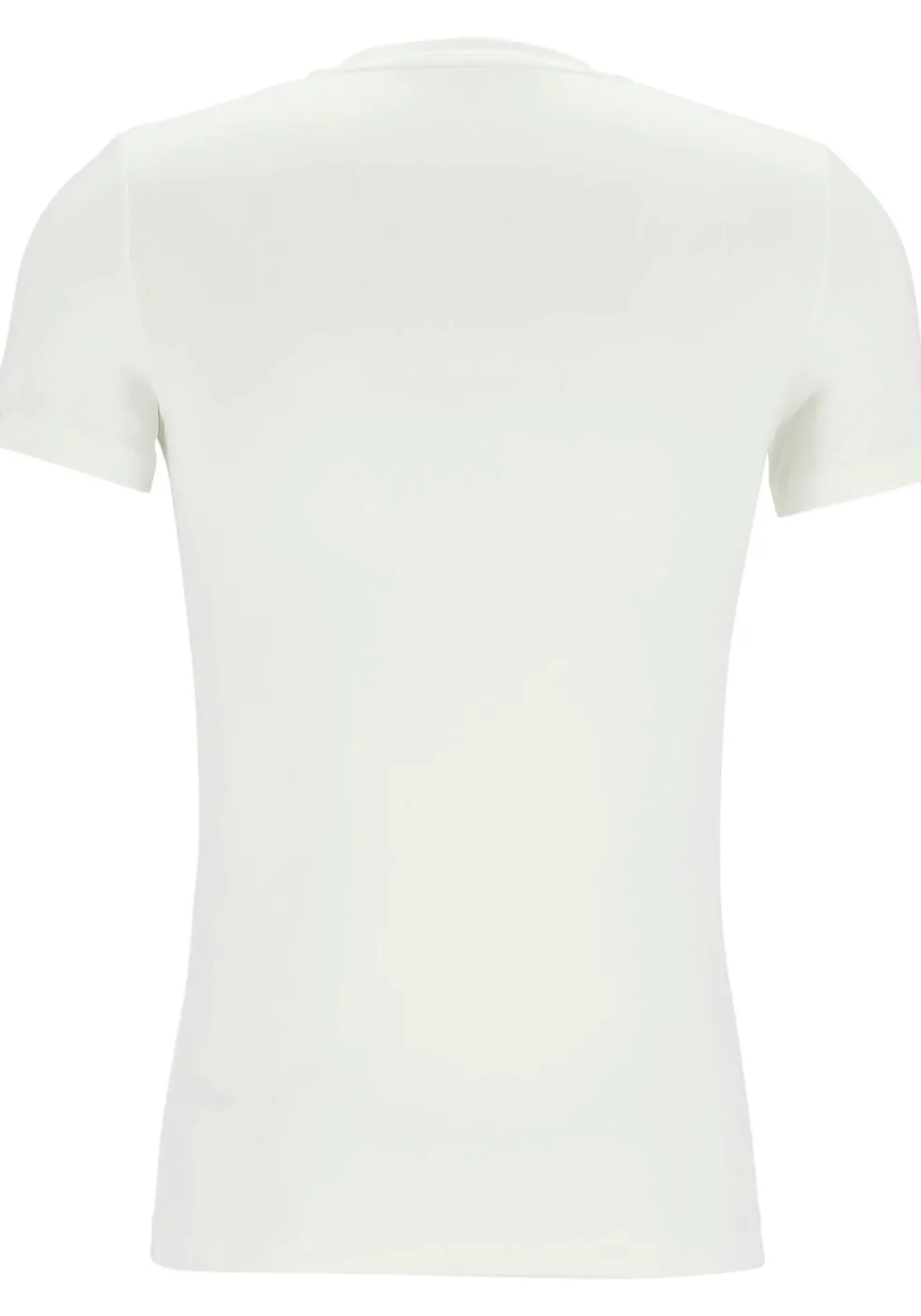 HOM Tencel soft tee-shirt v neck (1-pack), heren T-shirt V-hals, wit
