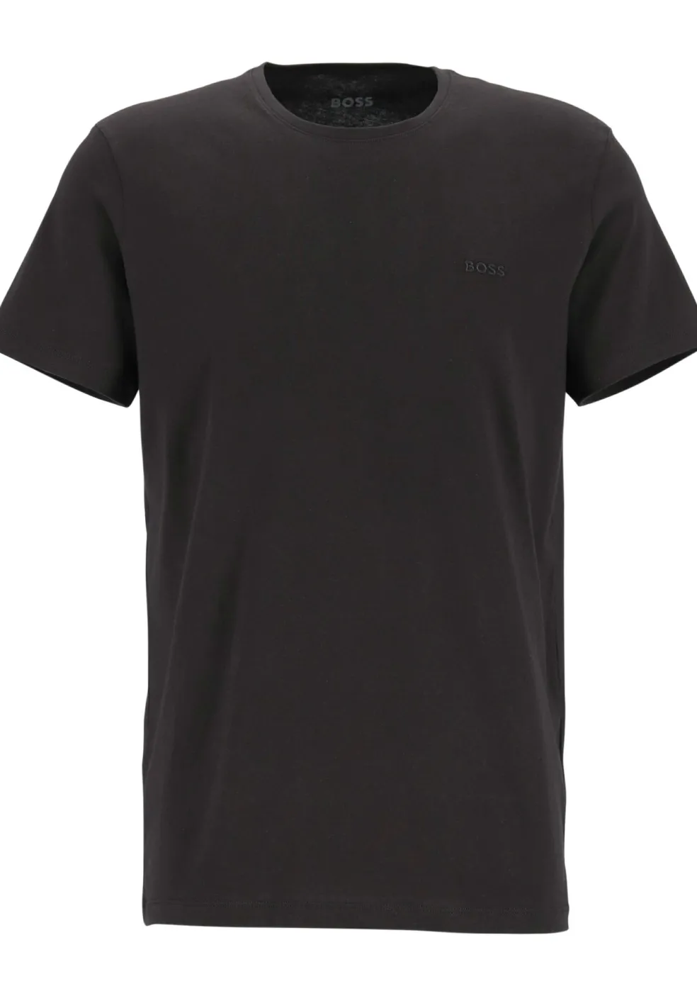 HUGO BOSS Comfort T-shirts relaxed fit (2-pack), heren T-shirts O-hals, zwart