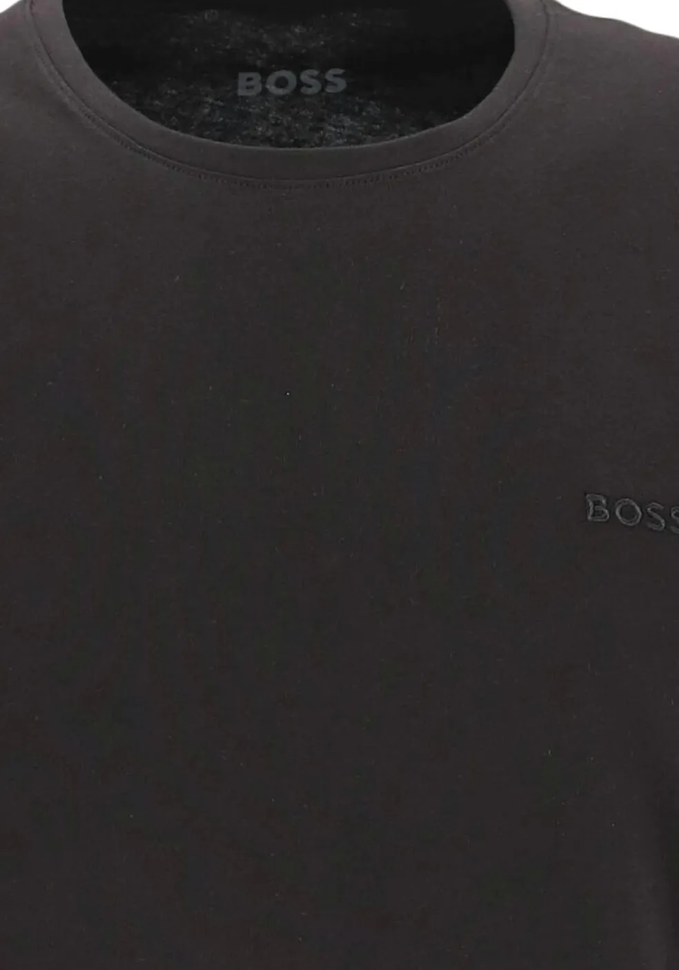 HUGO BOSS Comfort T-shirts relaxed fit (2-pack), heren T-shirts O-hals, zwart