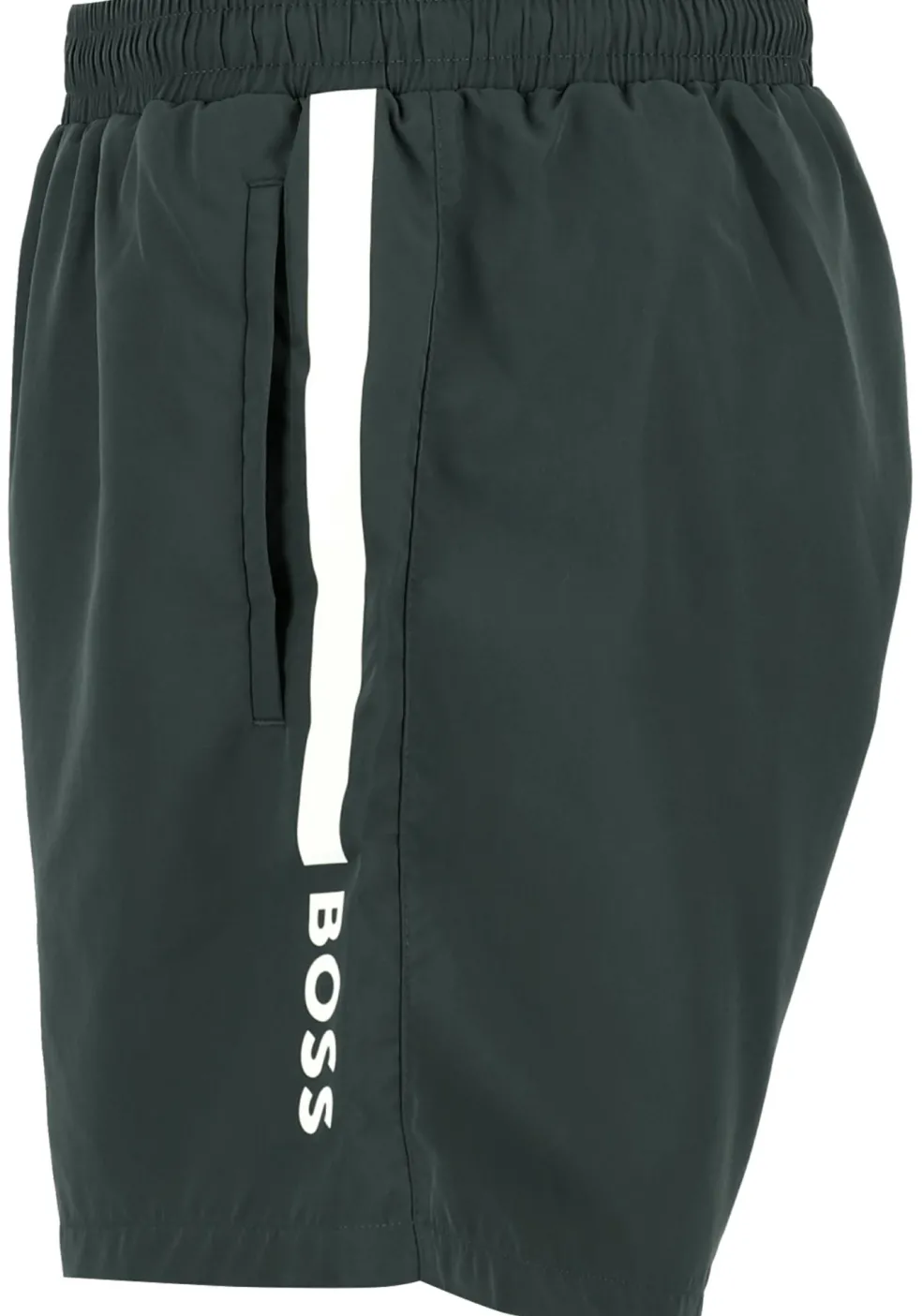 HUGO BOSS Dolphin swim shorts, heren zwembroek, donkergrijs
