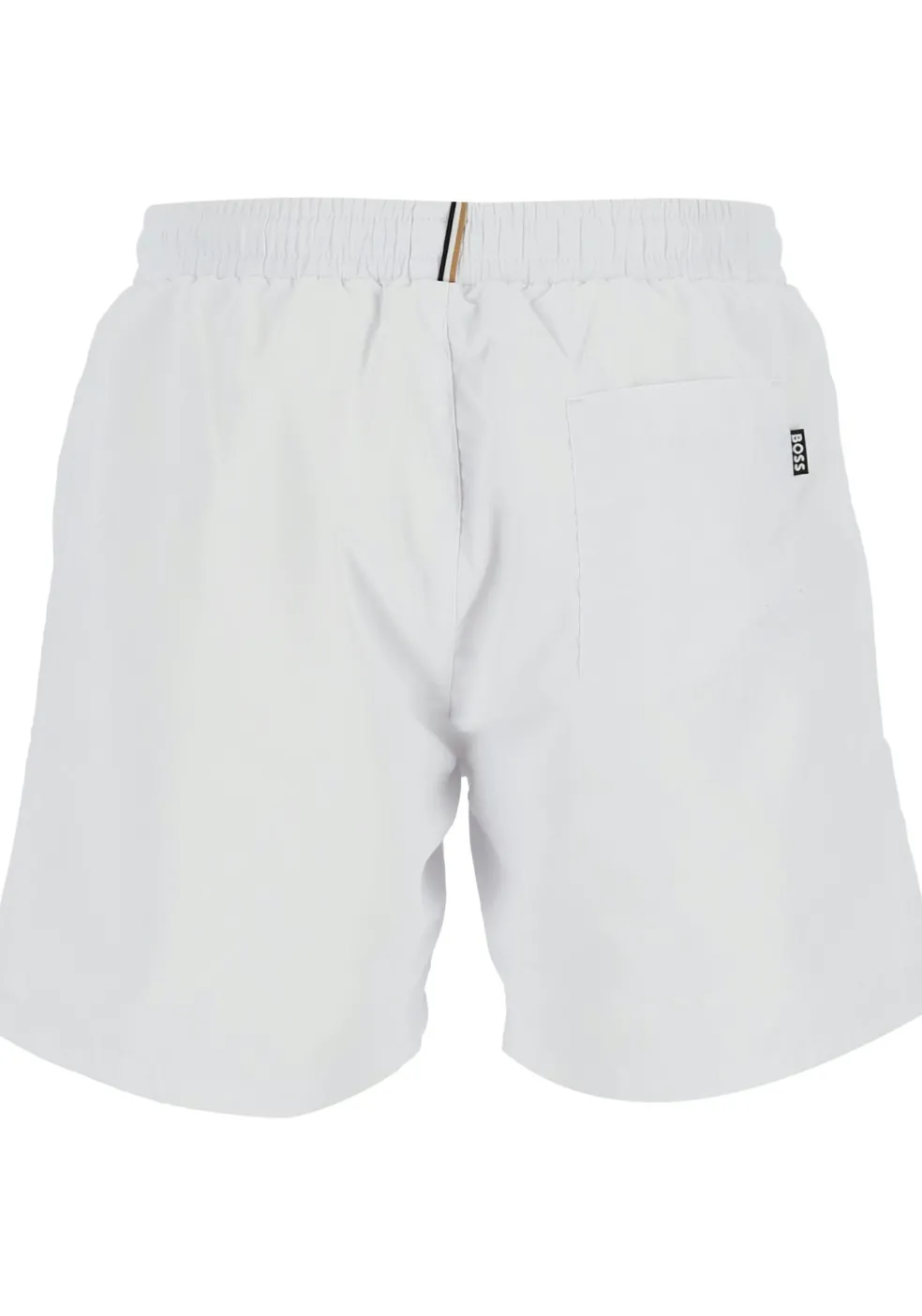 HUGO BOSS Dolphin swim shorts, heren zwembroek, wit