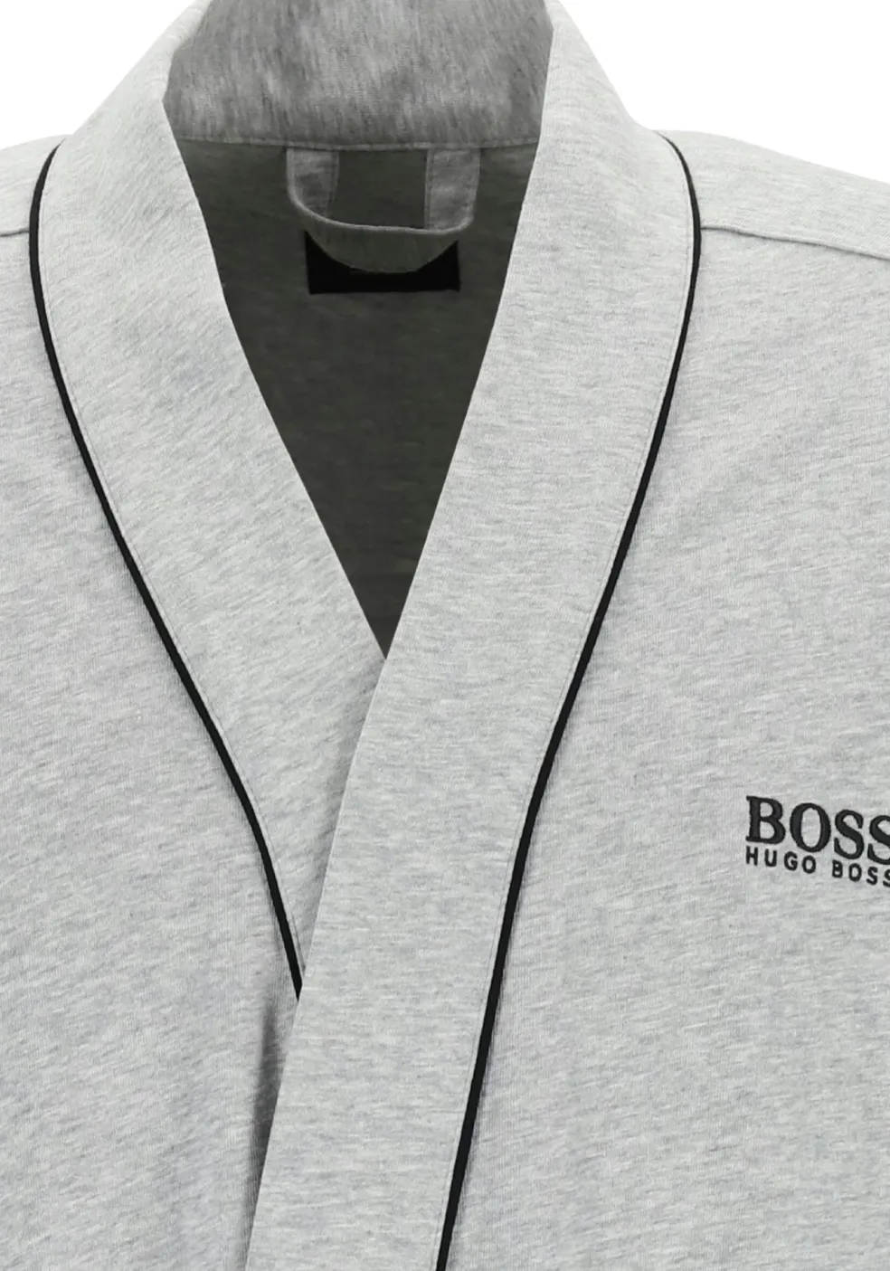 HUGO BOSS heren ochtendjas (dun), kimono, grijs