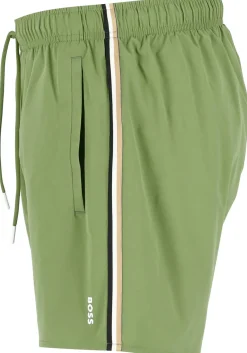 HUGO BOSS Iconic swim shorts, heren zwembroek, groen