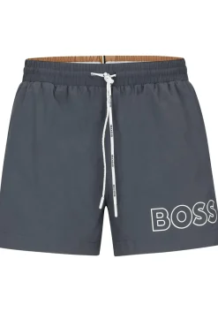 HUGO BOSS Mooneye swim shorts, heren zwembroek, donkergrijs