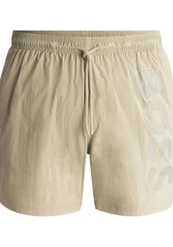 HUGO BOSS Octopus swim shorts, heren zwembroek, licht beige