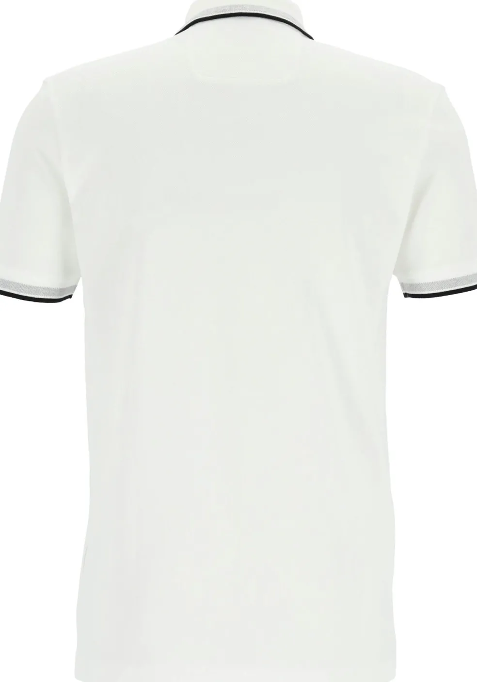 HUGO BOSS Paddy regular fit polo, heren polo korte mouw, wit (contrast)