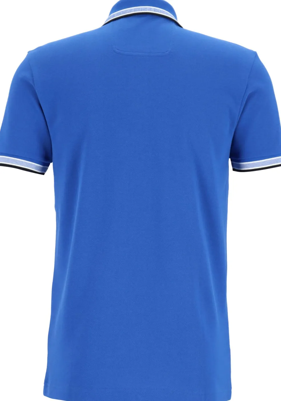HUGO BOSS Paddy regular fit polo, heren polo korte mouw, blauw (contrast)