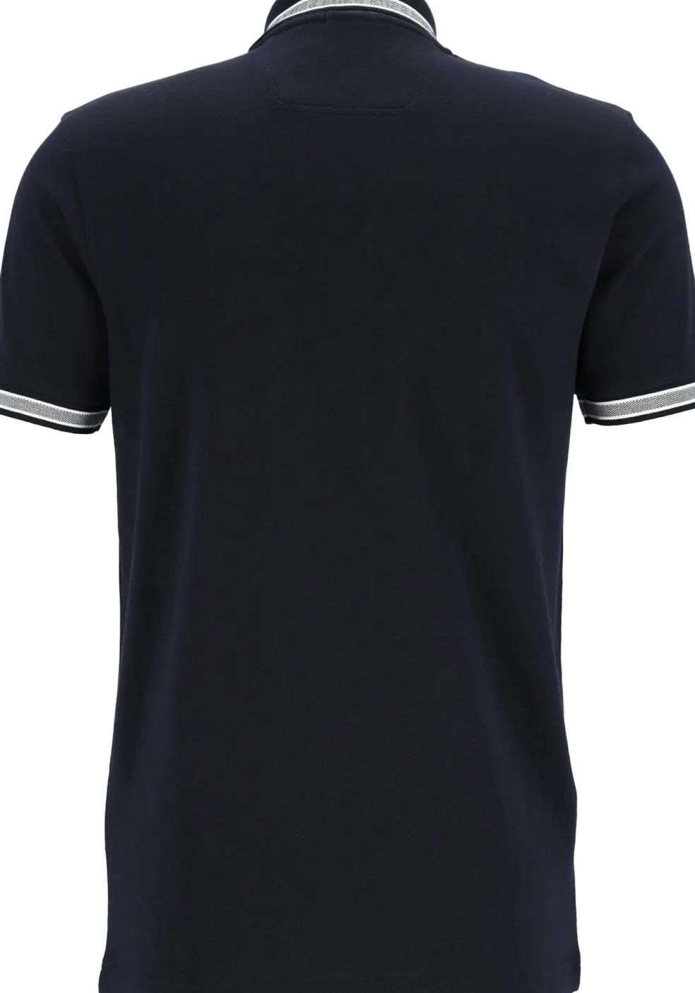 HUGO BOSS Paddy regular fit polo, heren polo korte mouw, donkerblauw (contrast)