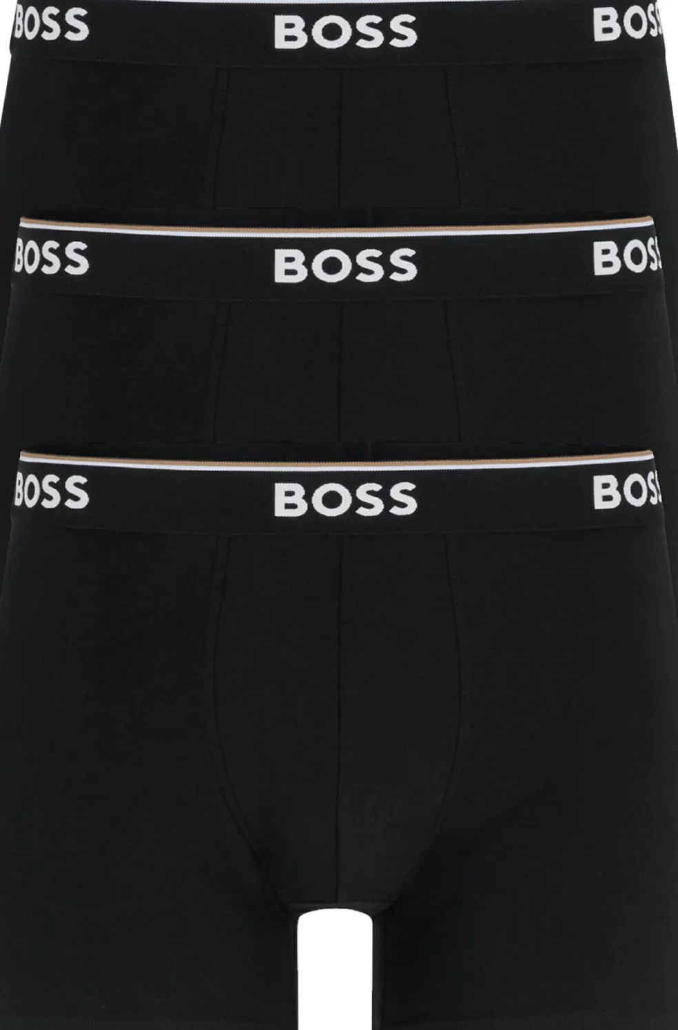 HUGO BOSS Power boxer briefs (3-pack), heren boxers normale lengte, zwart