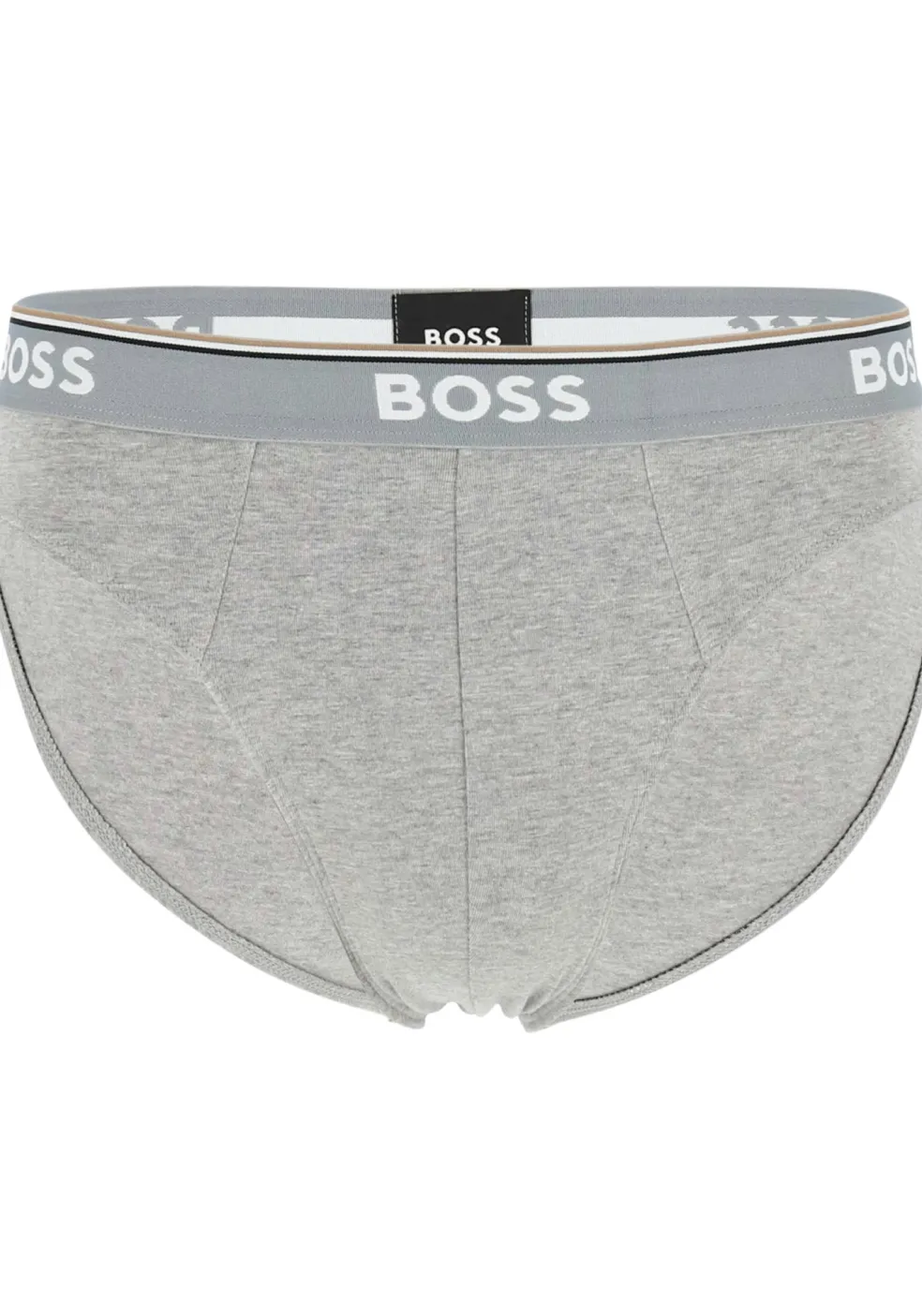 HUGO BOSS Power briefs (3-pack), heren slips, zwart, grijs, wit