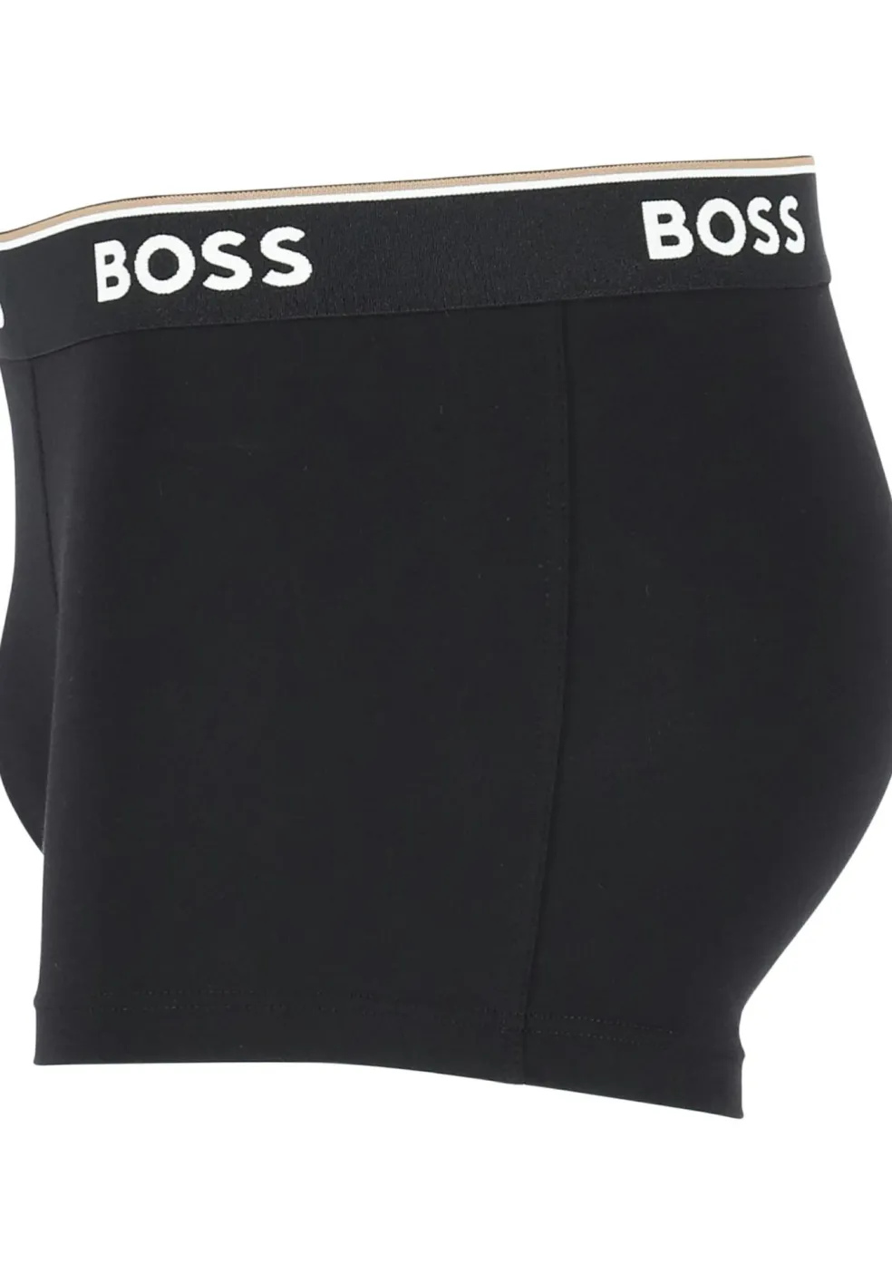 HUGO BOSS Power trunks (3-pack), heren boxers kort, grijs, grijs, zwart
