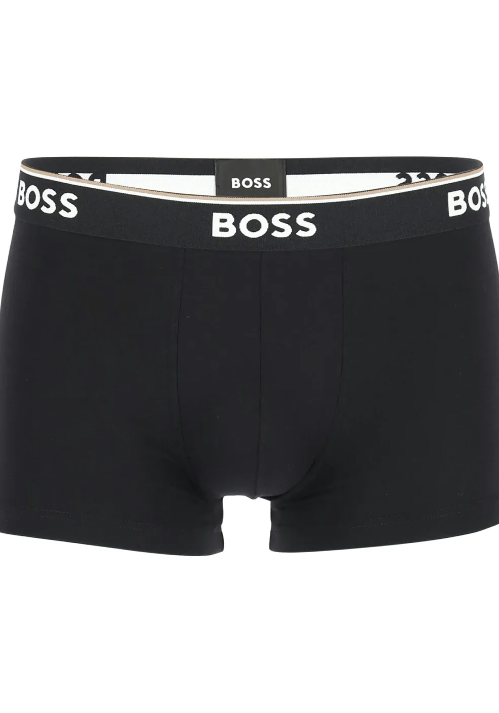 HUGO BOSS Power trunks (3-pack), heren boxers kort, grijs, grijs, zwart