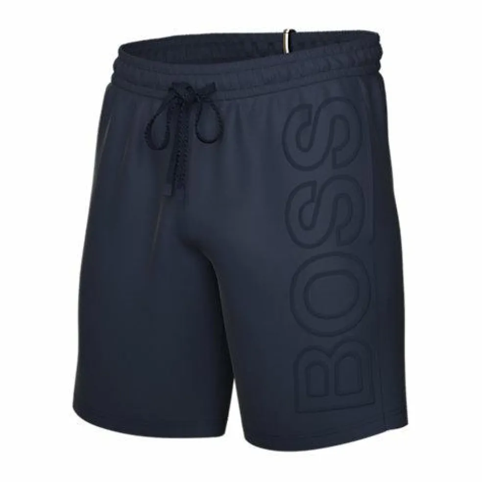 HUGO BOSS swim shorts, heren zwembroek, navy blauw