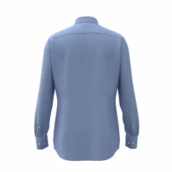 HUGO Kenno slim fit overhemd, popeline, blauw
