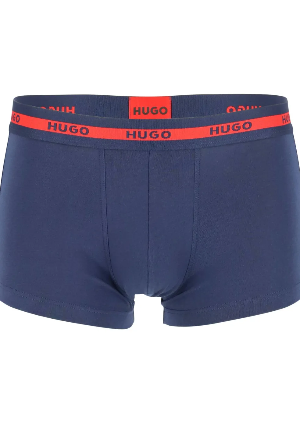 HUGO trunks (2-pack), heren boxers kort, navy