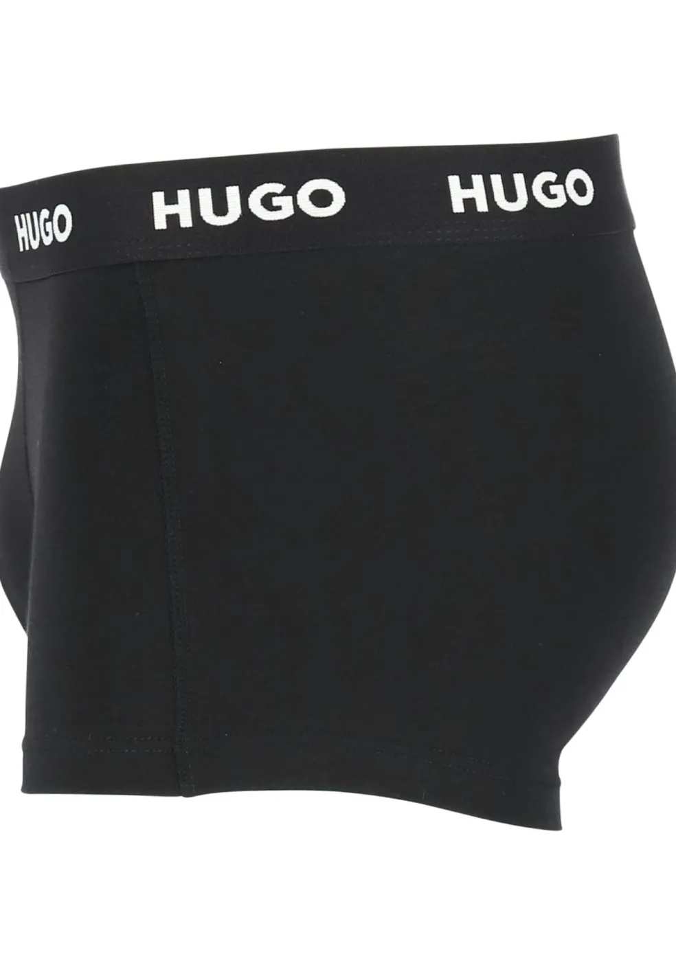 HUGO trunks (3-pack), heren boxers kort, zwart
