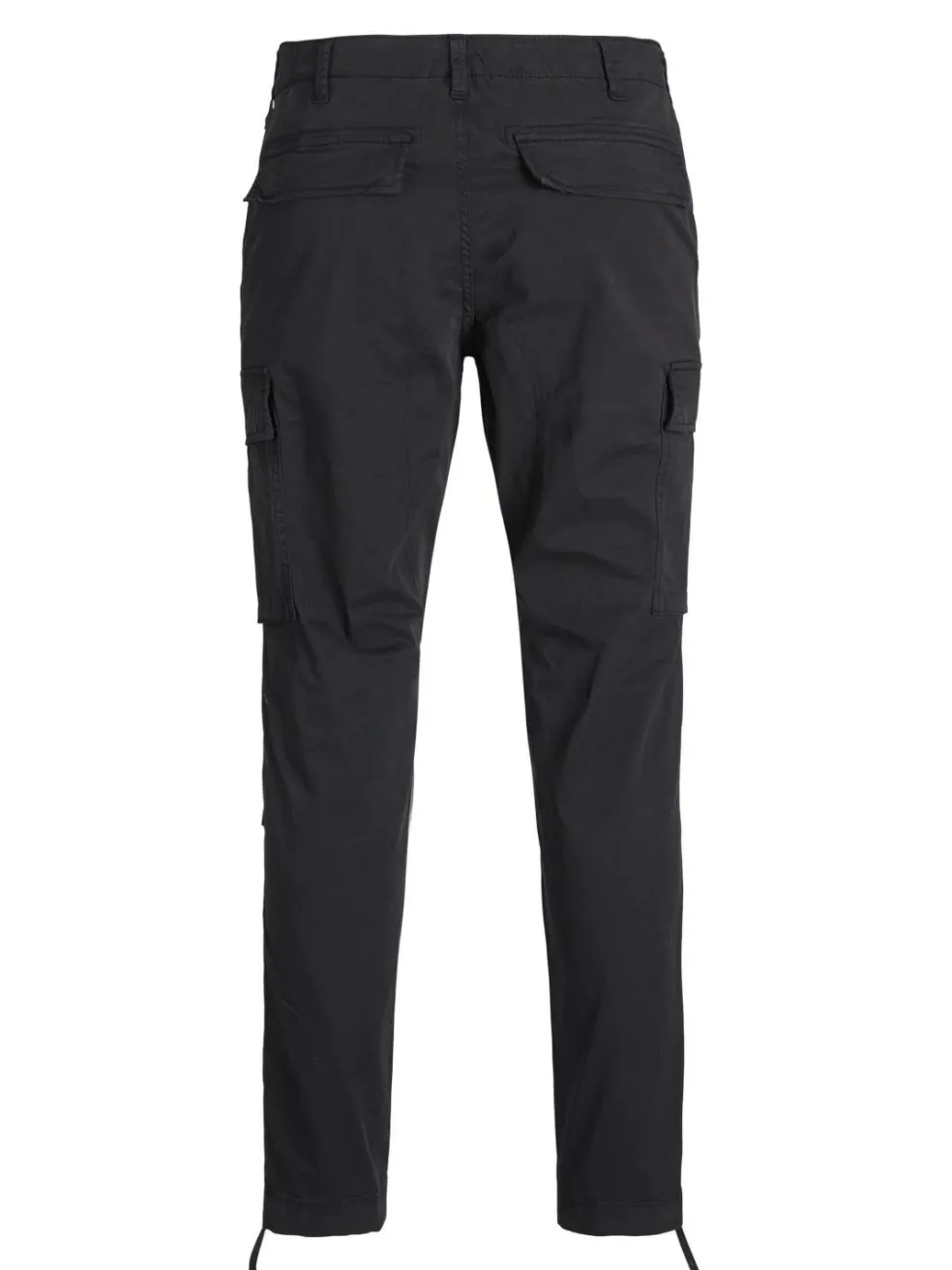 JACK & JONES Ace Tucker Cargoa loose fit, heren cargo broek, zwart