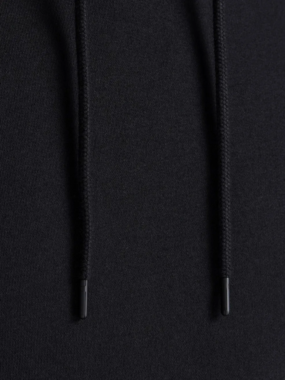 JACK & JONES Bradley sweat hood regular fit, heren hoodie katoenmengsel met capuchon, zwart