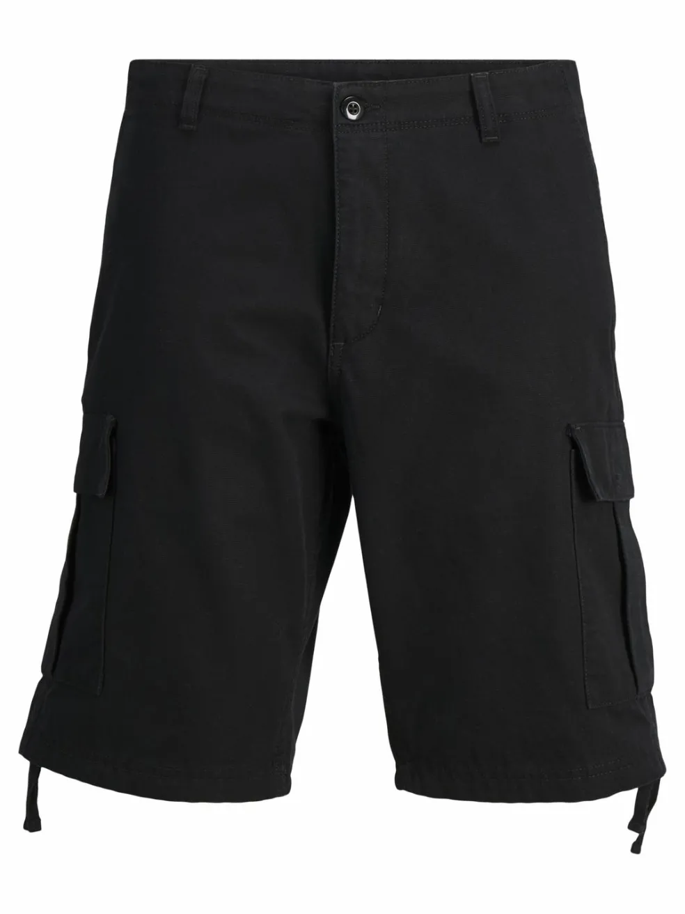JACK & JONES Cole Barkley Cargo Shorts loose fit, heren cargo korte broek, zwart