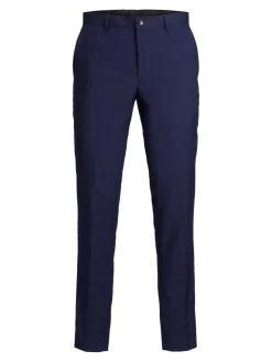 JACK & JONES Franco Trouser slim fit, heren pantalon, blauw