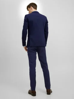 JACK & JONES Franco Trouser slim fit, heren pantalon, blauw