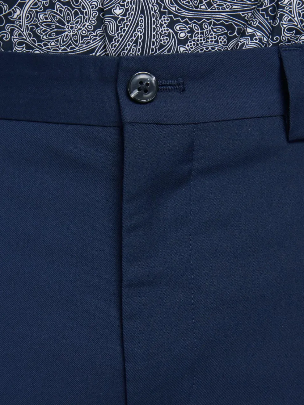 JACK & JONES Franco Trouser slim fit, heren pantalon, donkerblauw