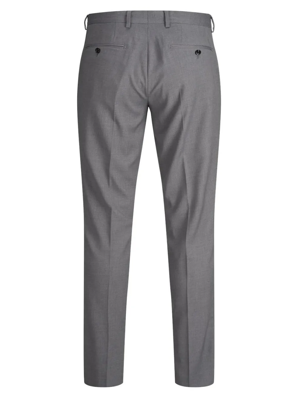 JACK & JONES Franco Trouser slim fit, heren pantalon, lichtgrijs melange