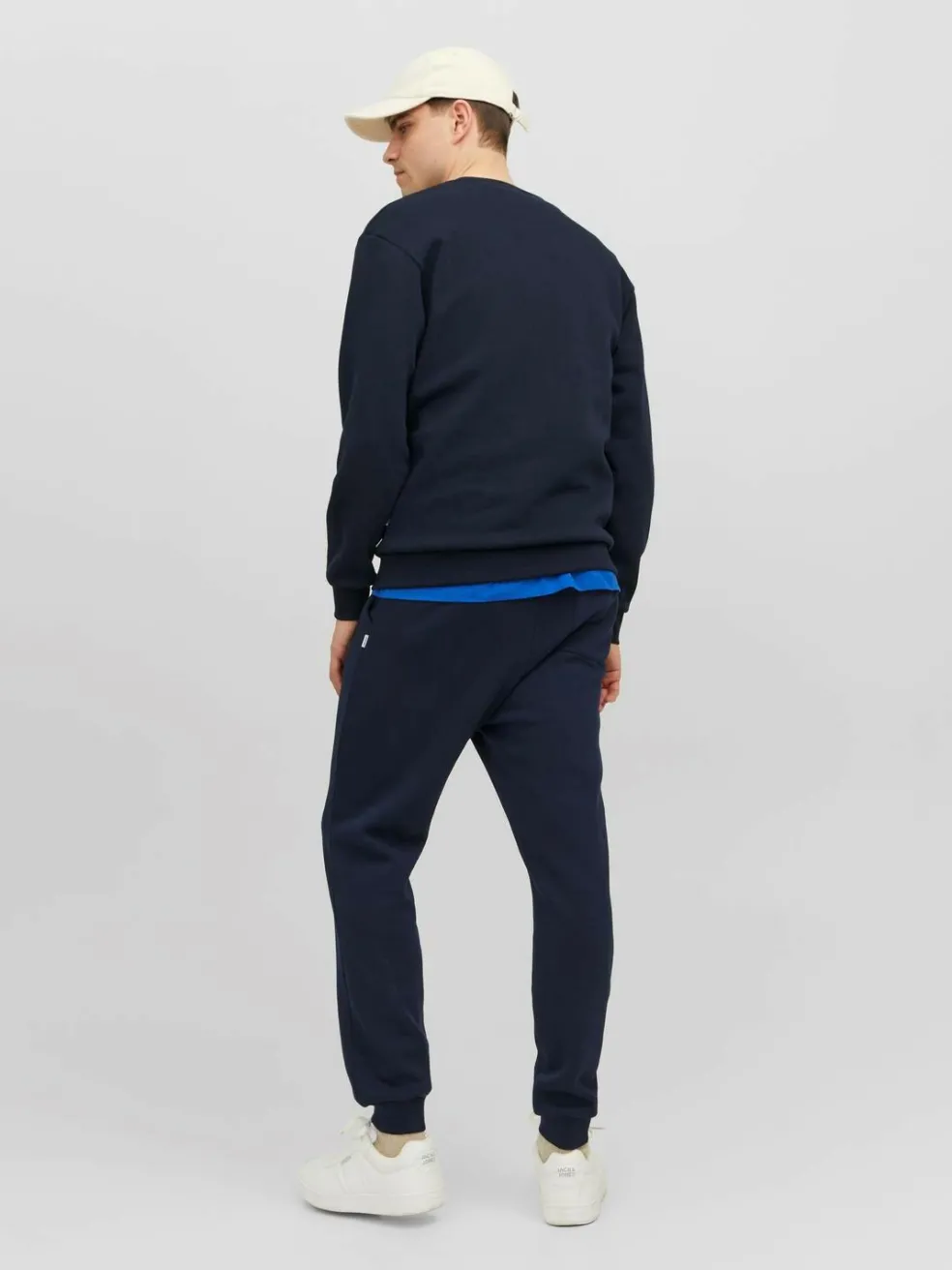 JACK & JONES Gordon Bradley Sweat Pant regular fit, heren joggingbroek, blauw