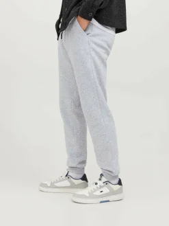 JACK & JONES Gordon Bradley Sweat Pant regular fit, heren joggingbroek, lichtgrijs melange
