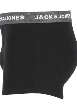 Jack & Jones heren boxers Jachuey trunks (5-pack), donkergrijs