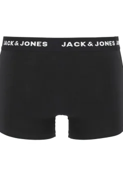 Jack & Jones heren boxers Jachuey trunks (5-pack), zwart