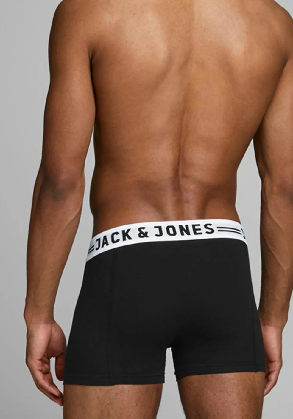 Jack & Jones heren boxers Sense trunks (3-pack), zwart