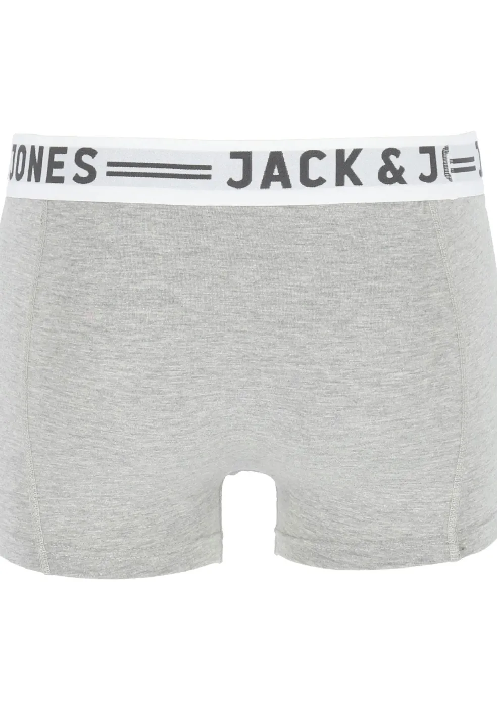 Jack & Jones heren boxers Sense trunks (3-pack), zwart - wit - grijs