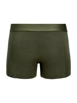 JACK & JONES Jacbasic bamboo trunks (3-pack), heren boxers normale lengte, groen, blauw, grijs en zwart
