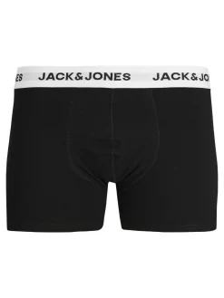 JACK & JONES Jacbasic trunks (5-pack), heren boxers normale lengte, groen, blauw, grijs en zwart